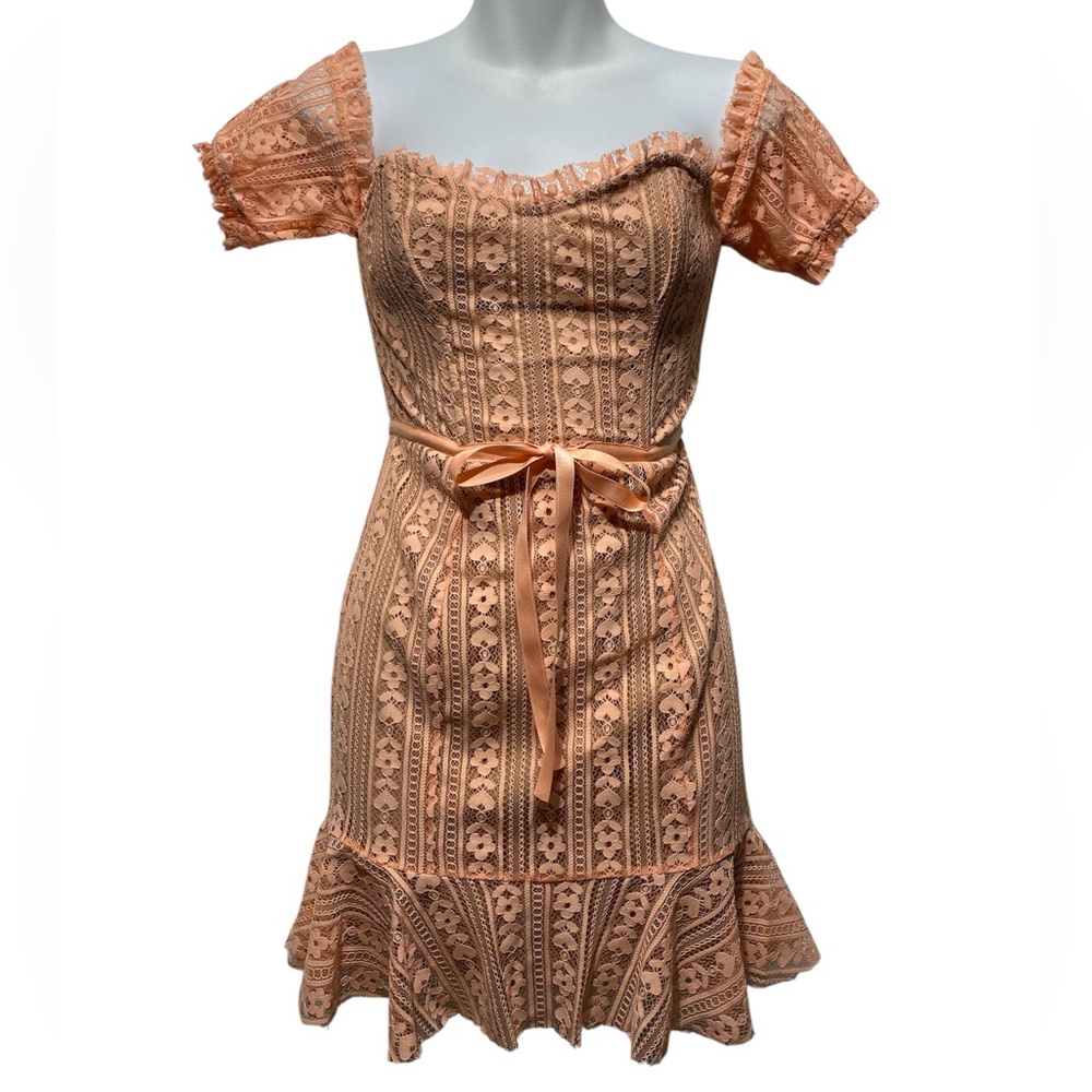 For Love & Lemons Dakota Mini Dress